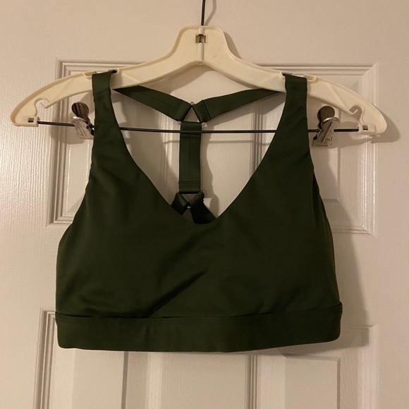Athleta Other - Athleta Ascent Bra in Tuscan Olive